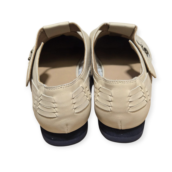 Lauren Manoogian Beige Cream Mesa Woven Sandals EU 41 US 10.5 to 11 - Picture 6 of 9